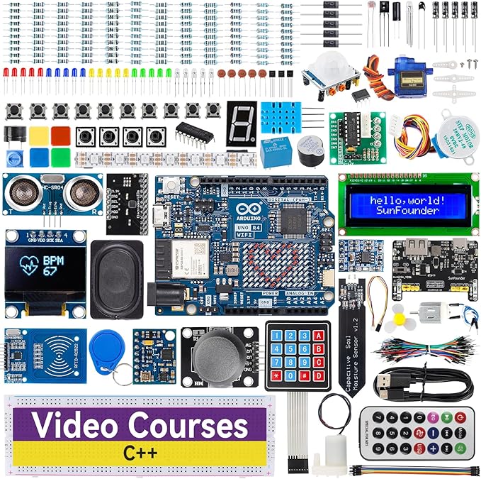 Arduino UNO R4 Minima starter kit