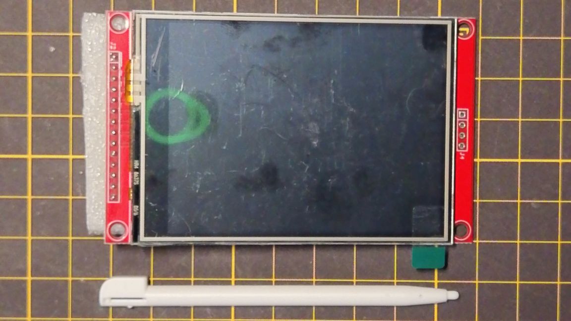 ILI9341コントローラ搭載 3.2インチTFT液晶（240x320px）