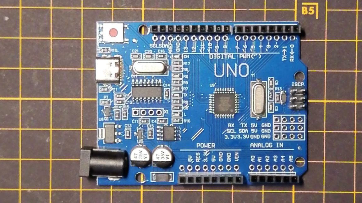 Arduino Uno R3（Type-C）の接続