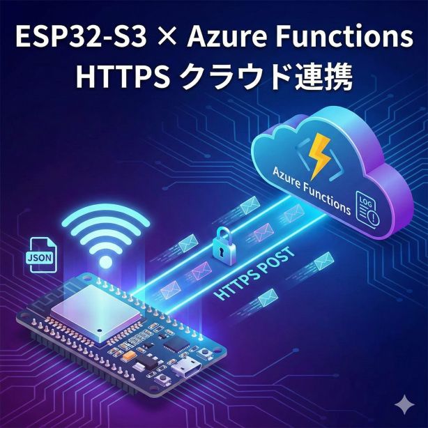 ESP32-S3からAzureへデータを飛ばす！HTTPS POSTとサーバーレス連携の極意