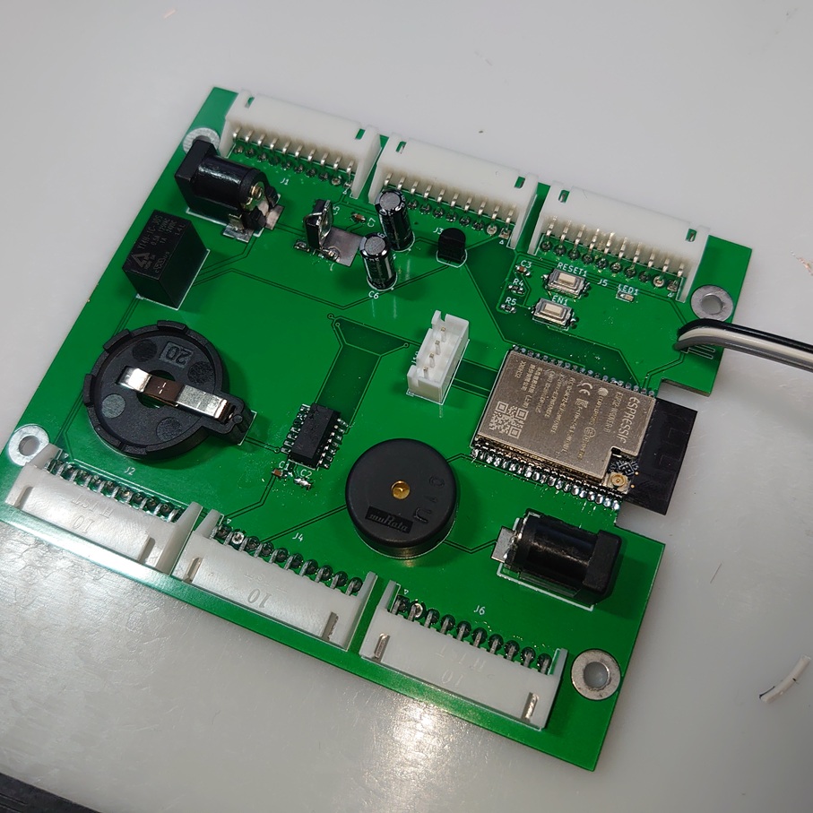 実装済みPCB表面
