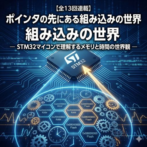 【全13回連載】ポインタの先にある組み込みの世界 ― STM32マイコンで理解するメモリと時間の世界観 ―